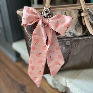 Scarf Keychain Bag Purse Bow Charms hang tag